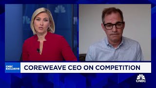 CoreWeave CEO Michael Intrator discusses the competitive AI landscape