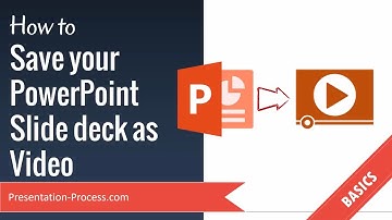 How To Save Your PowerPoint Slide Deck as Video ( Convert PowerPoint to Video)
