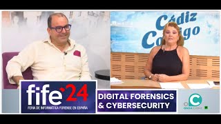 OndaCadiz TV 10 09 2024 Perito Informatico David Soto RESUMEN FIFE 2024 - Cryptospain