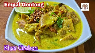 Empal Gentong khas Cirebon, Komplit dengan Jeroan Sapi. Menu Idul Adha.