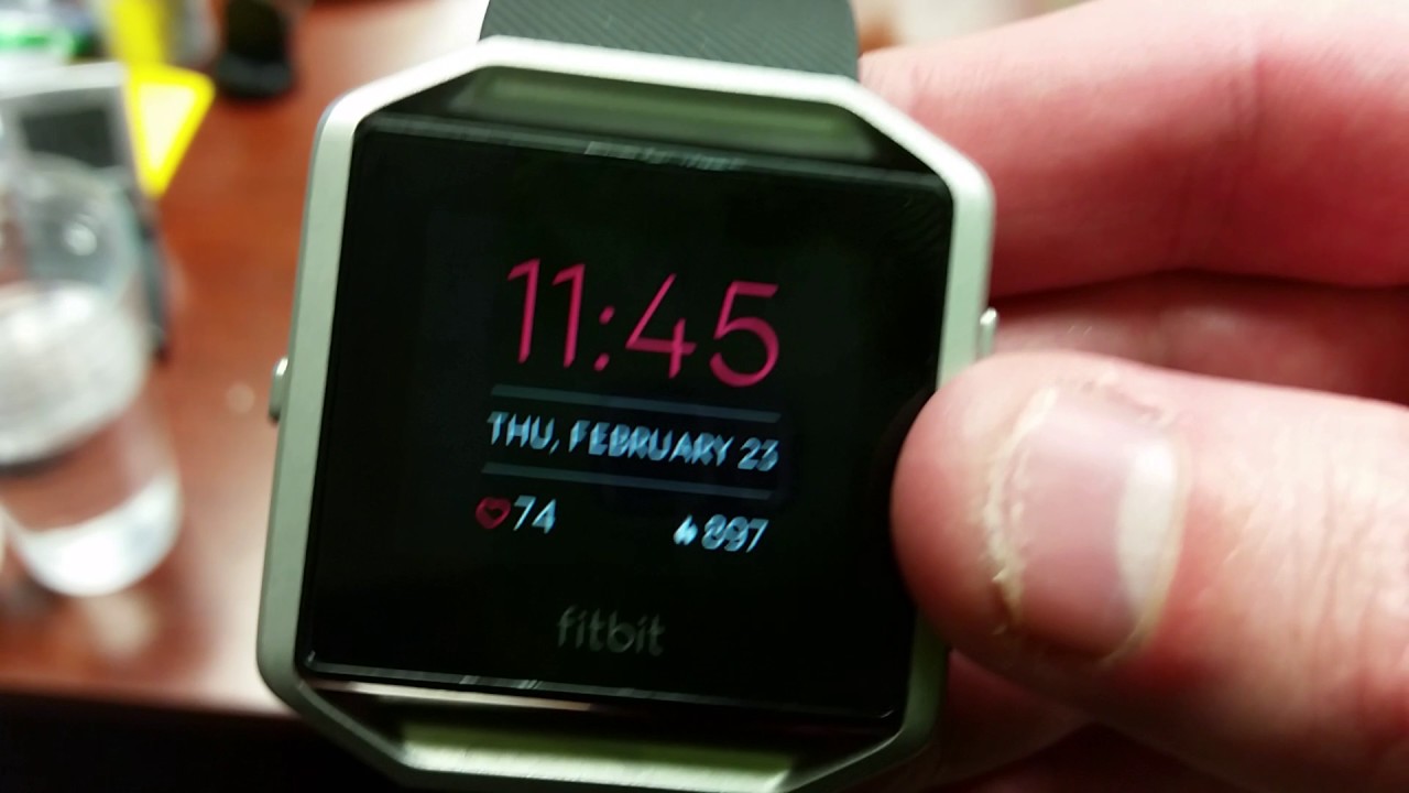 Fitbit Blaze Text Message Notifications 