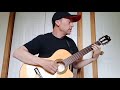 Eye Of The Tiger fingerstyle guitar