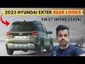 Hyundai exter rear looks officially revealed  exter rear looks first impression abhinia auto vlogs