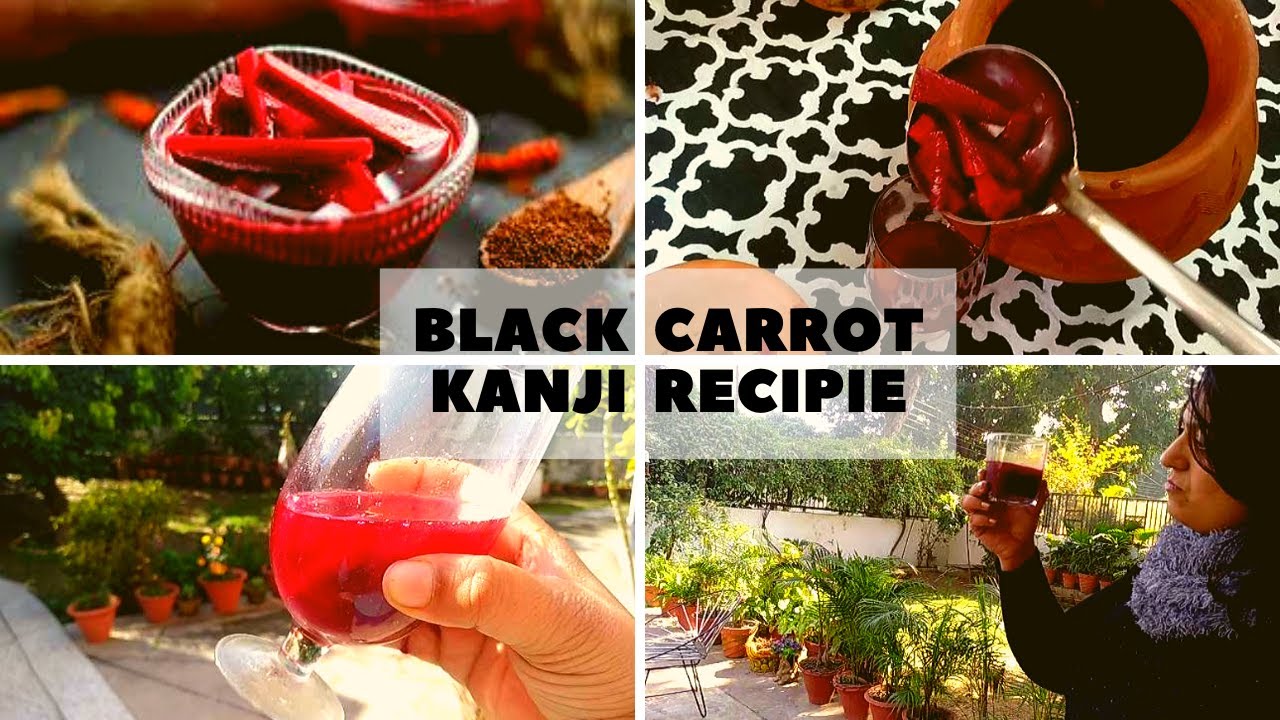 Black Carrot Kanji Recipe YouTube