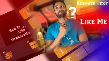 How To Edit Text Like Mrwhosetheboss in Kinemaster. Text like Mrwhosetheboss.