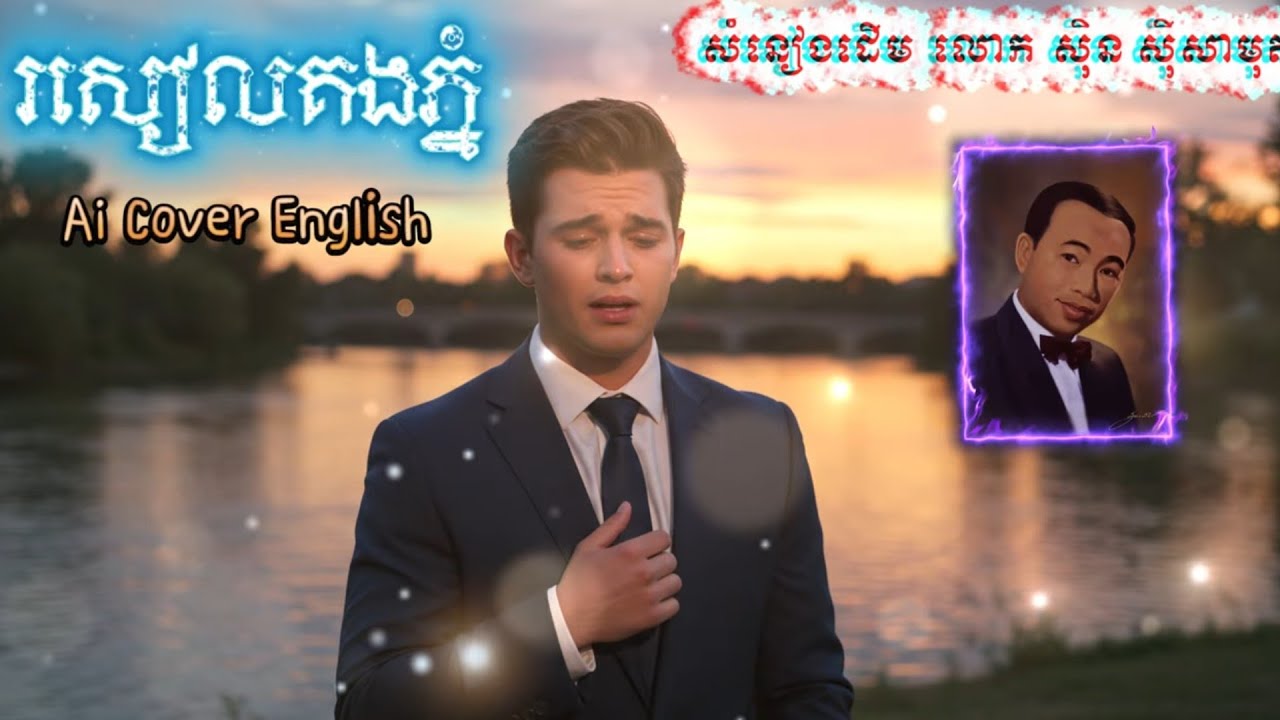 រសៀលគងភ្នំ - ស៊ិន ស៊ីសាមុត Ai Cover Song | English Version 2025