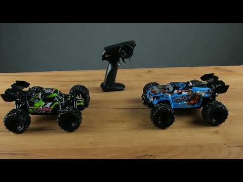 Гоночна машинка на радіокеруванні Wild Hunt Зелений, видео 1