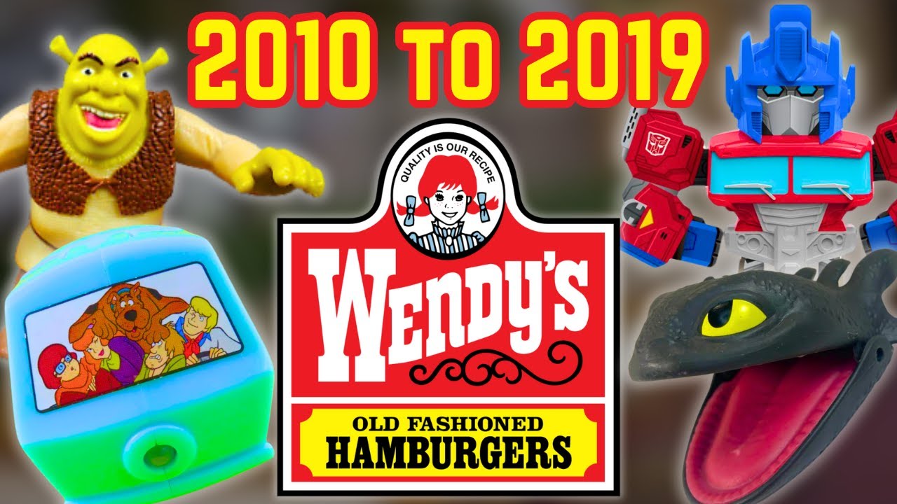Every Wendy's Kids Meal Ever: 2010 to 2019! - YouTube