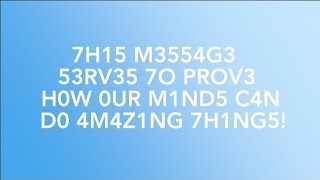 Your Brain Is A Decoding Machine; Give This Message A Try - Newsy Net Worth