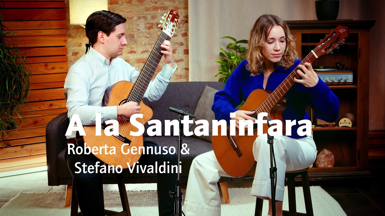 A la Santaninfara by Roberta Gennuso & Stefano Vivaldini | Ortega Guitars