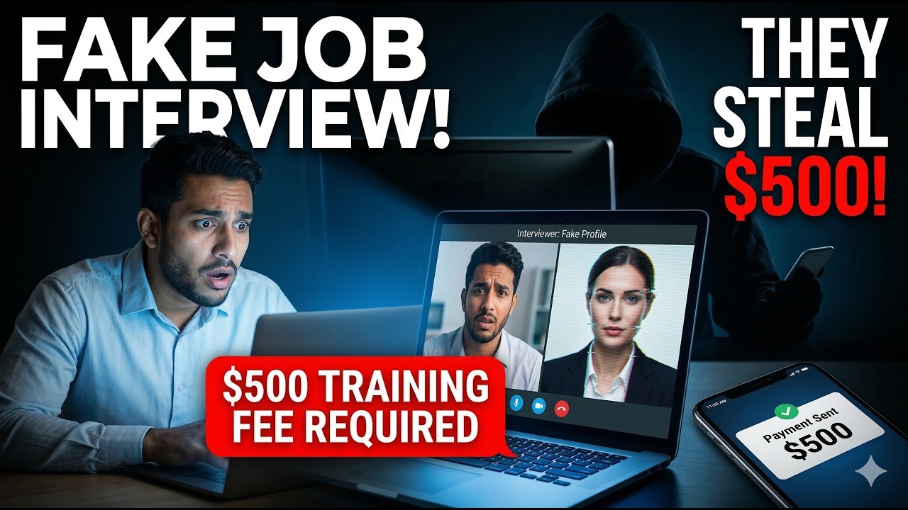 The Fake Job Interview Scam Stealing Thousands in 2026 - YouTube