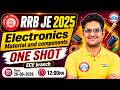 RRB JE 2025 Electronics Material and components | RRB JE ECE Branch One Shot | By Kishor Sir