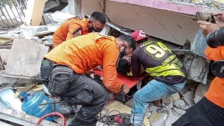 Así quedó Indonesia tras el devastador terremoto que dejó al menos 34 muertos