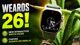 DT Ultra 5 Pro WearOS 26! New Interactive Watch Faces & Always-On Display