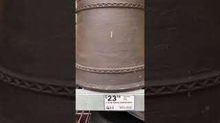 🔵$23.98, 15.59IN TOBEGO PLANTER RUST | LOWES #lowes #pots #planter #shorts