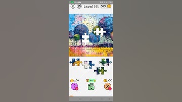 Jigsaw puzzle / Braindom level 191 solution