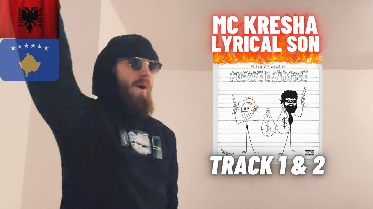 🇦🇱🇽🇰 MC KRESHA, LYRICAL SON - MUZIKË E ALLTISË | Kangë E Shahirav & Hotal Malhalla FULL REACTION