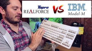 IBM Model M --VS-- Realforce 87u Topre