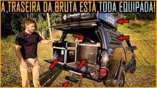 A Traseira do Carro do Canal está Toda Equipada !