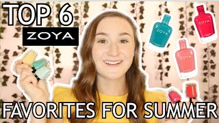 Top 6 Favorite Zoya Polishes For Summer Collab With Threesixtynails Elizabeth Anne
