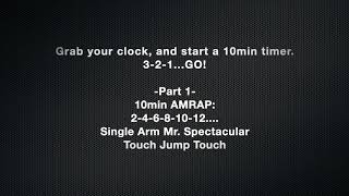 Gym 22 Lockdown WOD 3 (VERTICAL VIDEO)