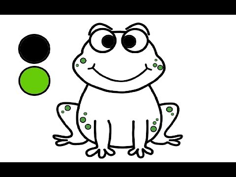 Video: Wie Zeichnet Man Eine Froschprinzessin
