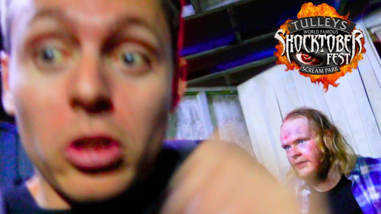 My FIRST TIME at TULLEYS Shocktoberfest! (INSIDE ALL MAZES)