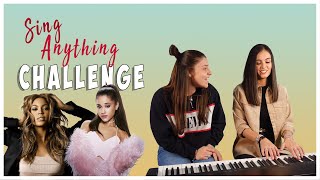 Le hit dell'estate, canzoni tristi, Ariana Grande vs Beyoncé | SING ANYTHING CHALLENGE #6