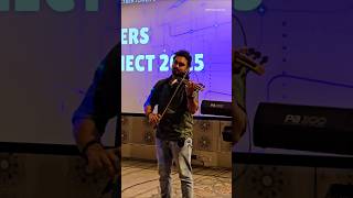 അതുലും അബിനും കൂടെ വിസ്മയം തീർത്തപ്പോൾ🥰❤️ #violin #keyboard  Performance by Athul Jayan & Abin Jacob