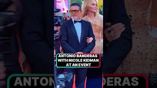 Antonio Banderas With Nicole Kidman At An Event
