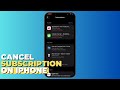 How To Cancel Subscription from iPhone (2026)