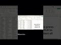 Learn how to clean data in excel in seconds |#dataanalytics #datacleaning #viralvideo #shorts #excel