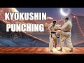 Kumite punches in kyokushin karate 1 basic techniques