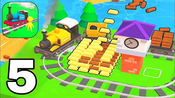 Rail Lands - Gameplay Walkthrough Part 5 Tutorial (Android,iOS)