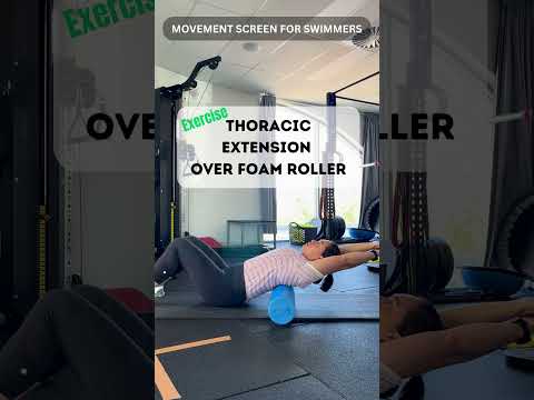 Swimmer Movement Screen - Thoracic extension