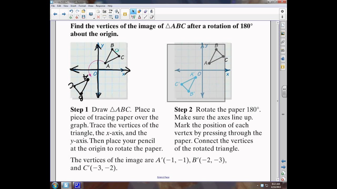 lesson 910 rotational symmetry youtube