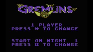 Atari 8-Bit Game Play, Gremlins (5200 Version) Profile