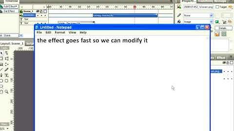 Swish Tutorial Part II,How to create  flash file swish