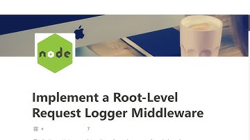 07 - Implement Root-Level Request Logger Middleware - Basic Node and Express - freeCodeCamp Tutorial