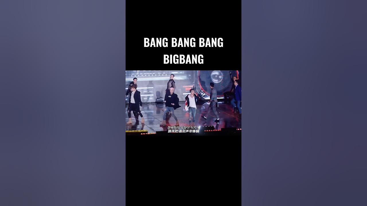 BANG BANG BANG - BIGBANG #kpop #stage #concert #bigbang #gdragon #top #taeyang #daesung