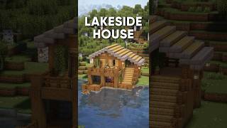 Full Minecraft Tutorial | Lakeside House 🏡 #shorts #minecraft Update
