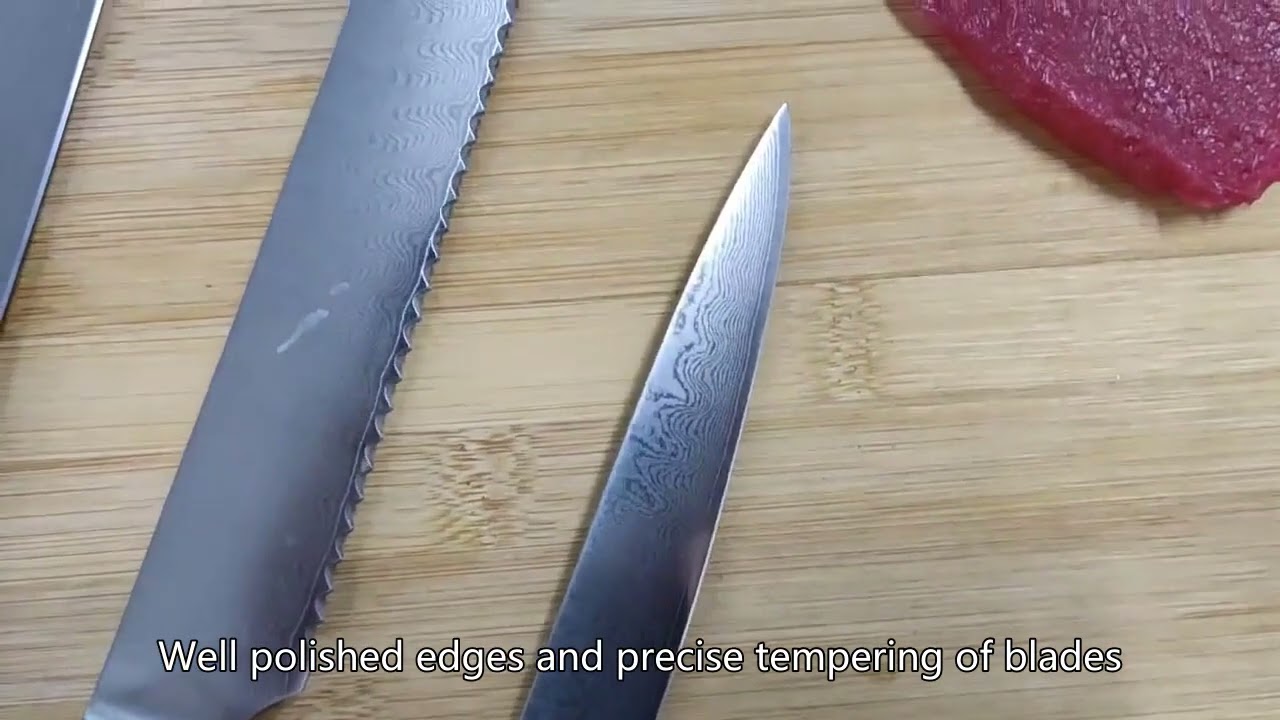 quality home kitchen knife set professional，damascus knife rust，best knife  sets 2022，individualized 