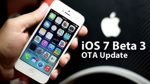 How To Install iOS 7 Beta 3 - OTA For iPhone 5/4S/4 iPod Touch 5G iPad 2/3/4 & iPad Mini