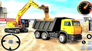 Jcb Loading Stone In Tractor Jcb Backhoe Loading Mud .0