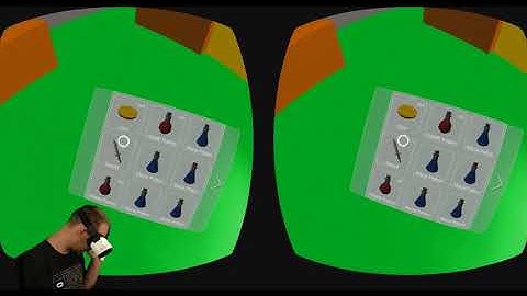 Unity Asset Store Pack - Mobile VR Inventory System template project (Download link below)