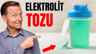 Elektrolit Tozu: Yararları, Kullanım Alanları ve Amaçları | Dr.Berg Türkçe