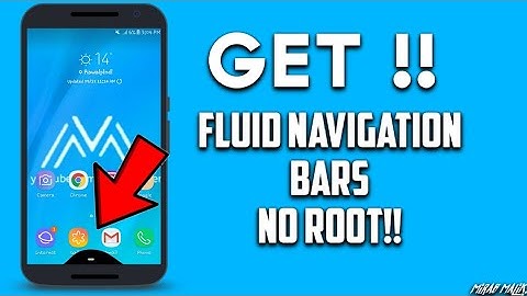 Get Fluid Navigation Gestures For Free || On Any android Phone || No Root Needed||