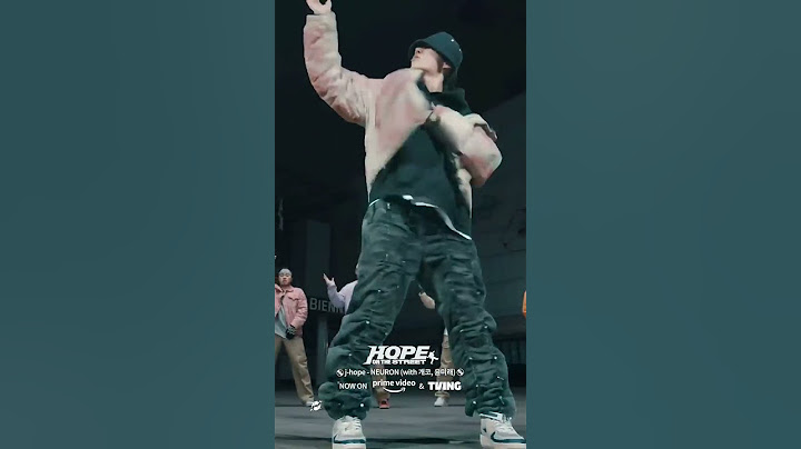 'NEURON (with 개코, 윤미래)' #HOPE_ON_THE_STREET #Docuseries #홉온스 #jhope #제이홉
