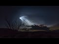 SpaceX Falcon 9 Launch Timelapse Seen from the Anza-Borrego Desert on October 7, 2018