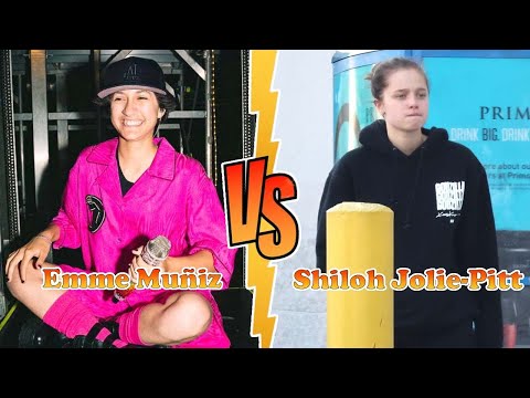 Shiloh Jolie-Pitt (Brad Pitt's Daughter) Vs Emme Muñiz (J.Lo's Daughter) Transformation ★ 2022